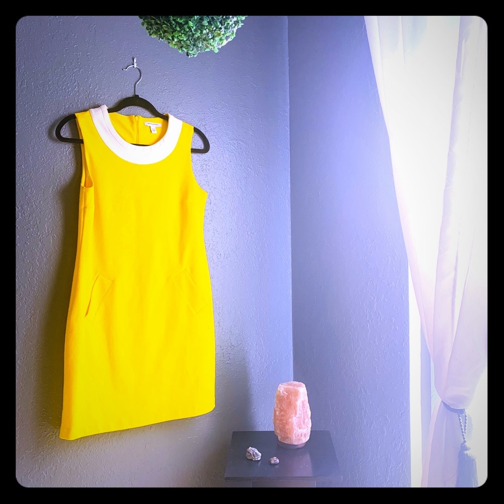 Banana Republic Yellow Dress